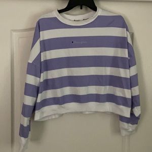 Long sleeve Cropt Champion Shirt